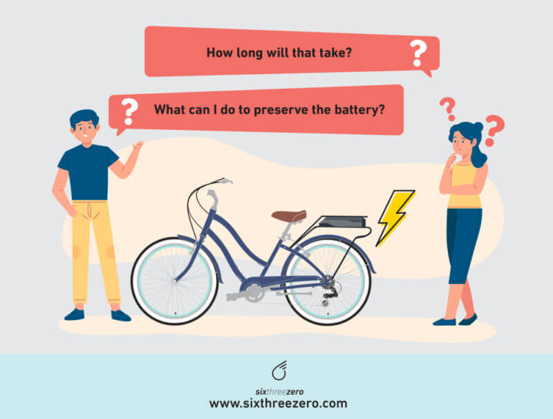 how long do ebike batteries last on one charge
